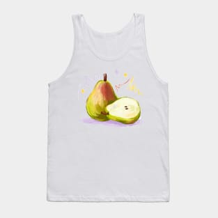 Pear HAnd Drawn Tank Top